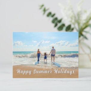 Personalizado Tu tarjeta de vacaciones de verano d