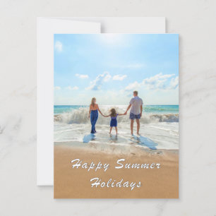 Personalizado tu tarjeta de verano de fotos