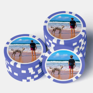 Personalizado Tus Chips De Póquer De Fotografía Re