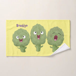 Personalizado vegetal de alcachofas de canto lindo