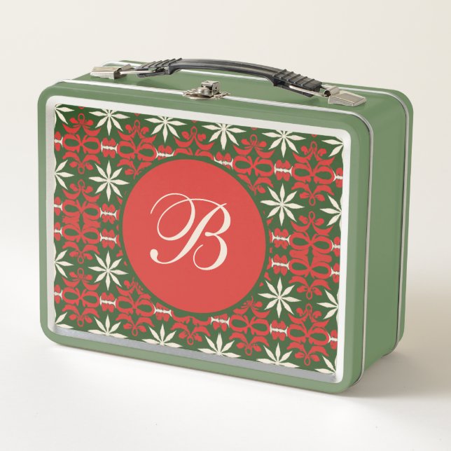 Personalizado Vintage Christmas/winter con estampa (Anverso)