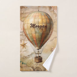 Personalizado Vintage Hot Air Balloon | Viajes ant