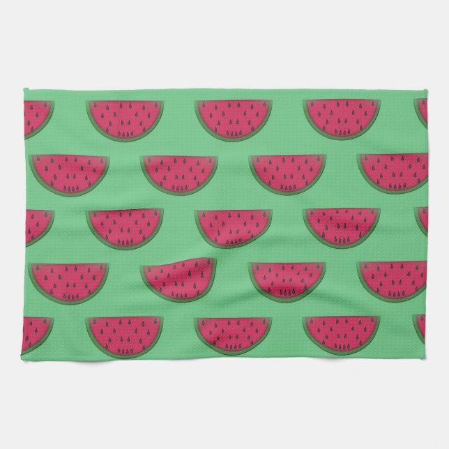 Personalizado Watermelon Kitchen Toalla (Horizontal)