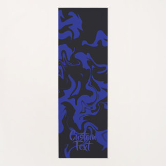 Personalizado Waves Oscuras Yoga Mat