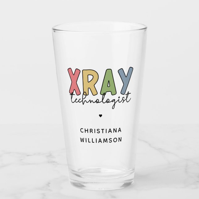 Personalizado Xray Technologist X-ray Tech Gifts (Anverso)