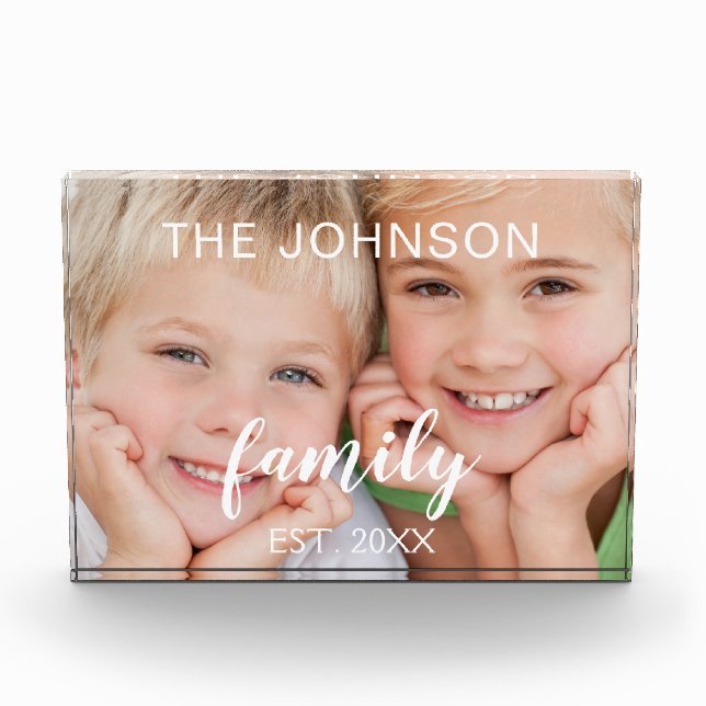 Personalizado y persona añada su propia foto (Anverso)