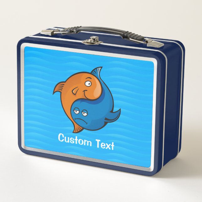 Personalizado Yin Yang Fish (Anverso)