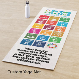Personalizado Yoga Mat personalizado - regalo de p