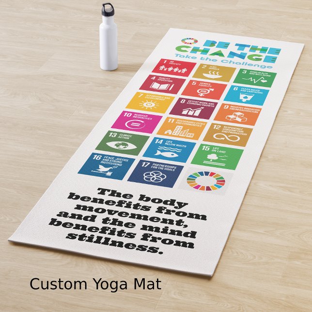 Personalizado Yoga Mat personalizado - regalo de p (Custom Yoga Mat Personalized - Yoga Teacher Gift customyogamat
yogateachergift
personalgrowthmat)