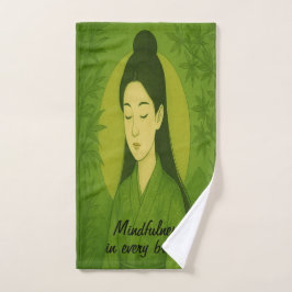 Personalizado Zen Yoga Meditación Mentalidad Verde
