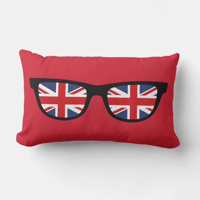 Personalizados británicos lanzan almohadas (Anverso)