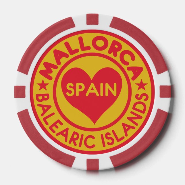 Personalizados de póquer de Mallorca (Anverso)