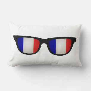 Personalizados de tonos franceses tiran almohadas