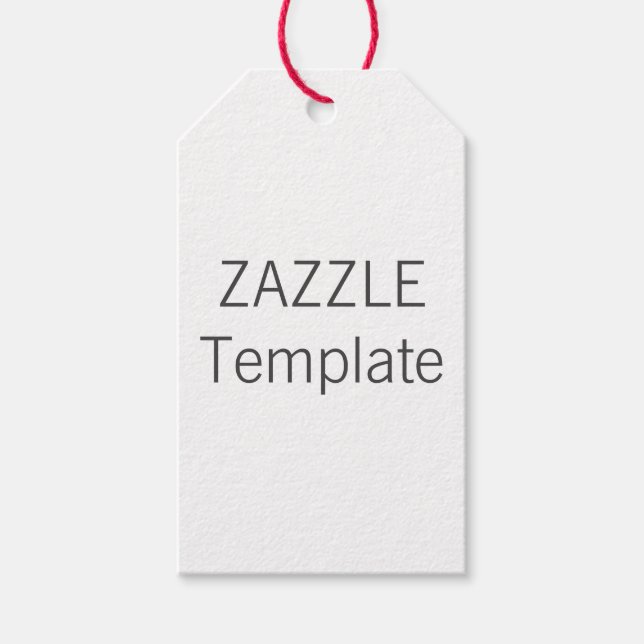 Personalizados Navidades BLANCO Etiquetas de regal (Anverso)