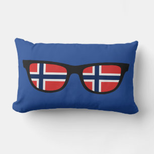 Personalizados noruegos lanzan almohadas