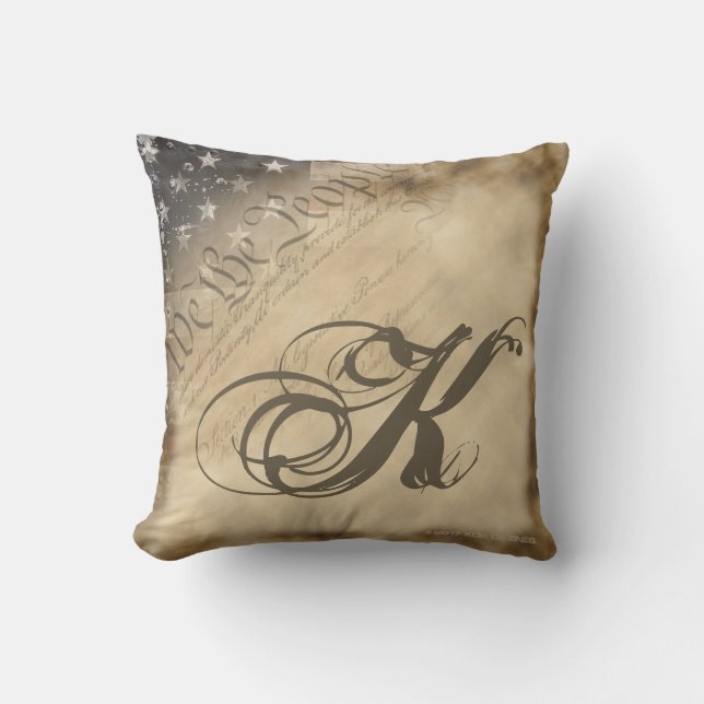 Personalizados, NOSOTROS EL PUEBLO, la almohada de (Anverso)