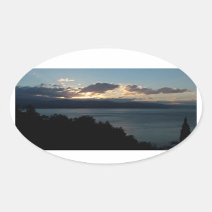 Personalizados pegatinas de Costa del Cilerno Sunr