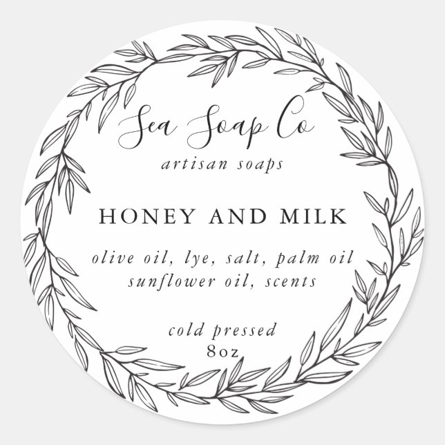 Personalizar a sus propios Pegatinas de jabón (Anverso)