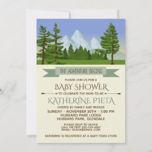 Personalizar Adventure comienza la invitación a Ba