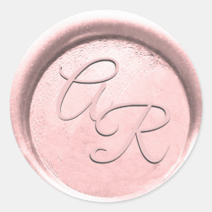 *~* PERSONALIZAR AL ROSA RUBOR Boda de sellos de c