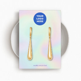 Personalizar Añadir logotipo Holográfico Resumen d