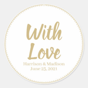 personalizar Boda de texto regalo pegatinas de eti