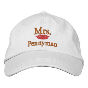 Personalizar bordado de Sr. y Sra. Gorra bordada