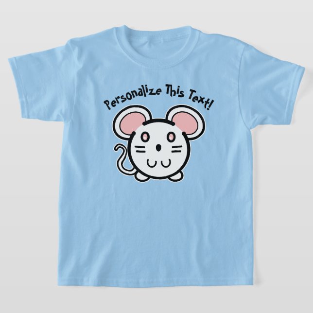 PERSONALIZAR Camiseta de Mousie Blanco (Distribución)