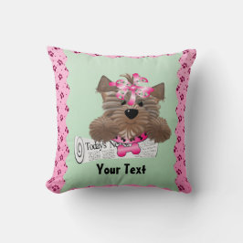 Personalizar Cojín decorativo de 20" x 20"