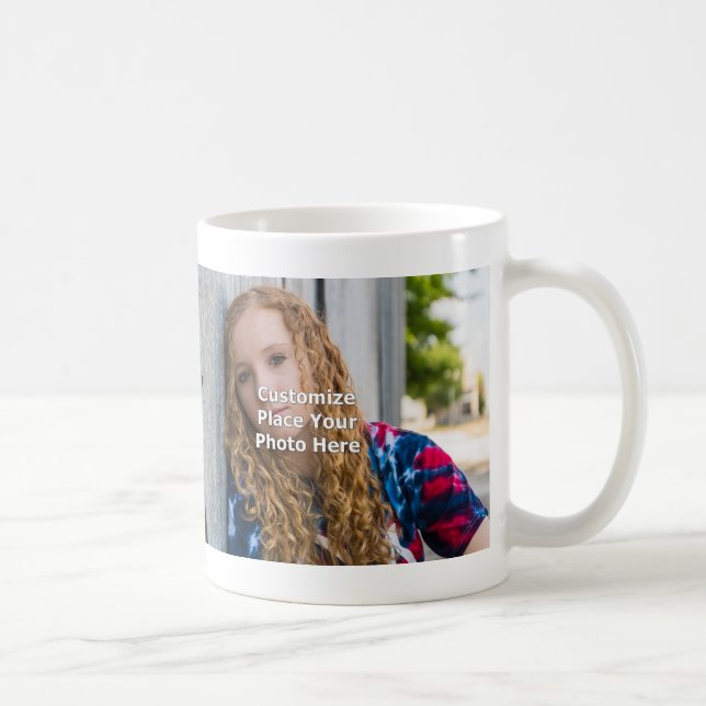 Personalizar con su taza de café fotográfico (Derecha)