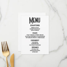 Personalizar - Crear su propio menú Personalizado