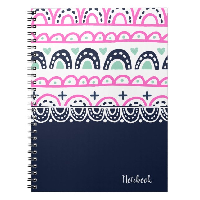 PERSONALIZAR: Cuaderno de Corazón y Bucles (Frente)