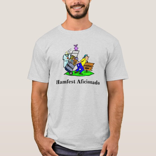 ¡Personalizar De Camisetas De Aficionados Hamfest! (Anverso)