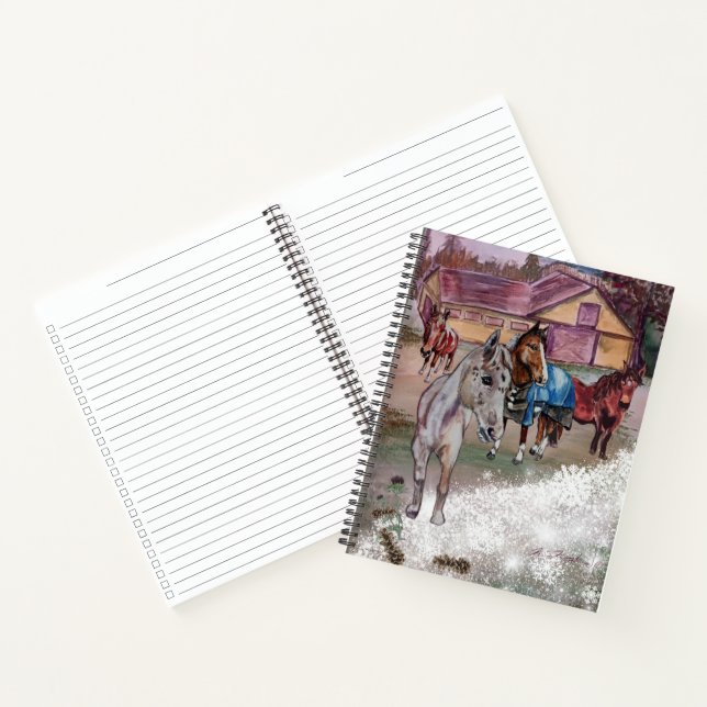 personalizar de diario de caballos (Interior)