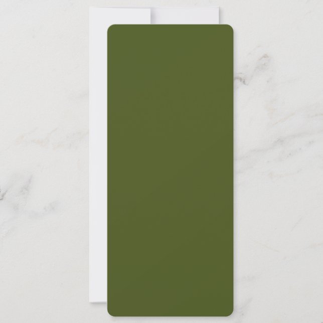 Personalizar de diseño de color verde oliva (Anverso)