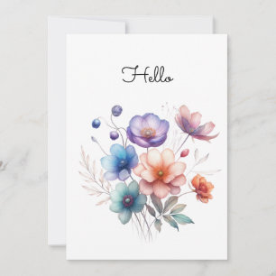 Personalizar de Ilustracion Floral Bouquet Waterco