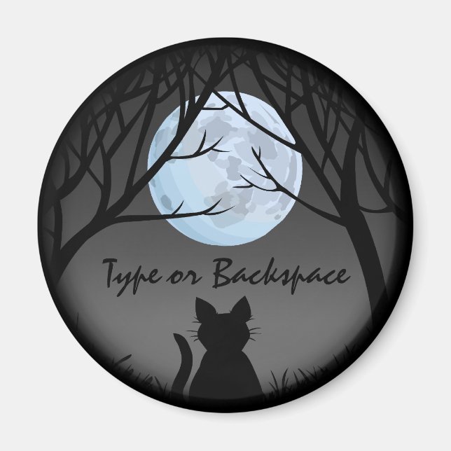 Personalizar de imán de imanes de felpa para gato  (Frente)