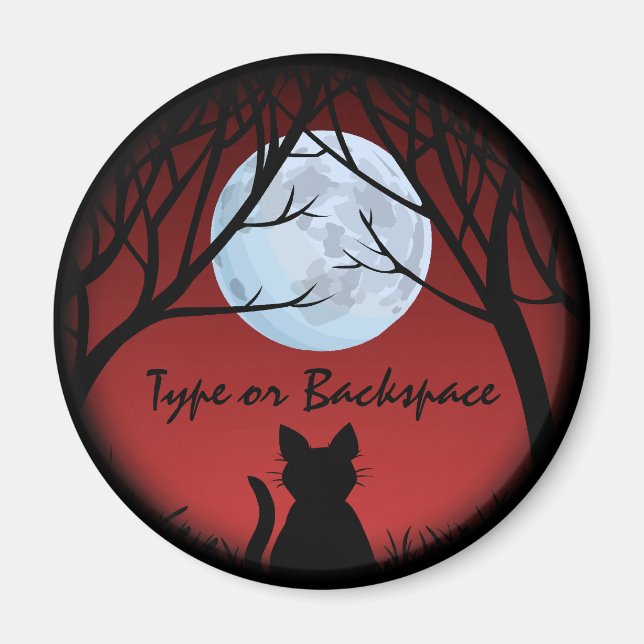 Personalizar de imán de imanes de felpa para gato (Frente)