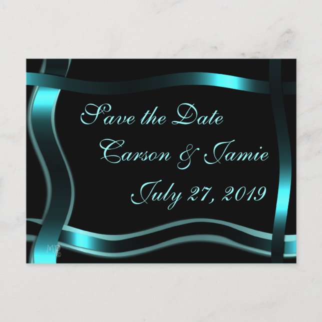 Personalizar de invitación para guardar la fecha e (Anverso)