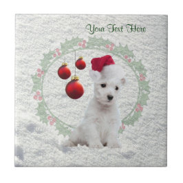 ¡Personalizar de la baldosa cerámica del navidad