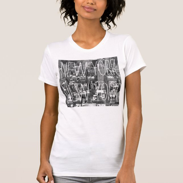 Personalizar de la camisa del recuerdo de Nueva (Anverso)