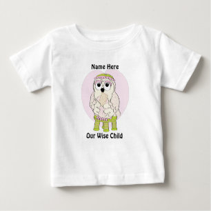Personalizar de la camiseta del bebé "Nuestro sabi