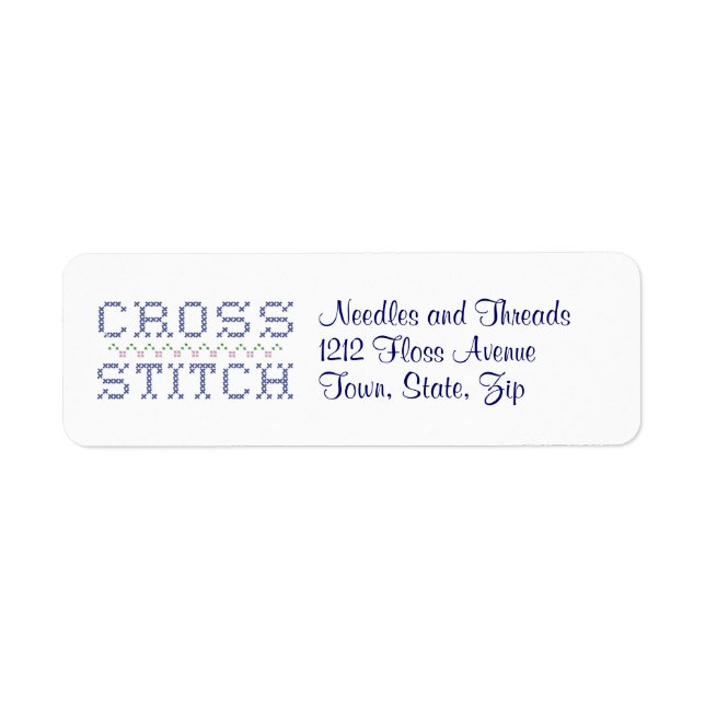 Personalizar de la etiqueta de ajuste cruzado (Frente)