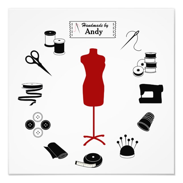 Personalizar de la impresión fotográfica de etique (Frente)