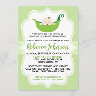 personalizar de la invitación a la Baby Shower ver