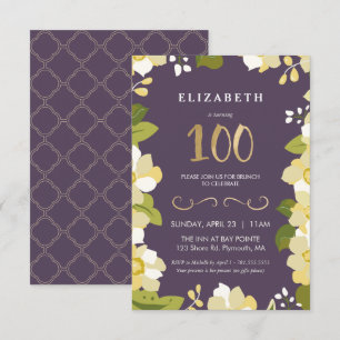 Personalizar de la invitación de cumpleaños número