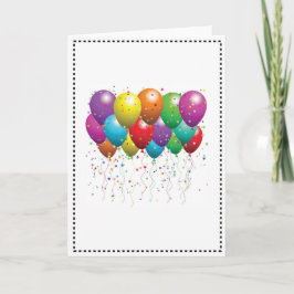 Personalizar DE LA TARJETA DE CUMPLEAÑOS DE BALLOO