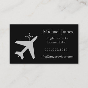 Personalizar de la tarjeta del instructor de vuelo