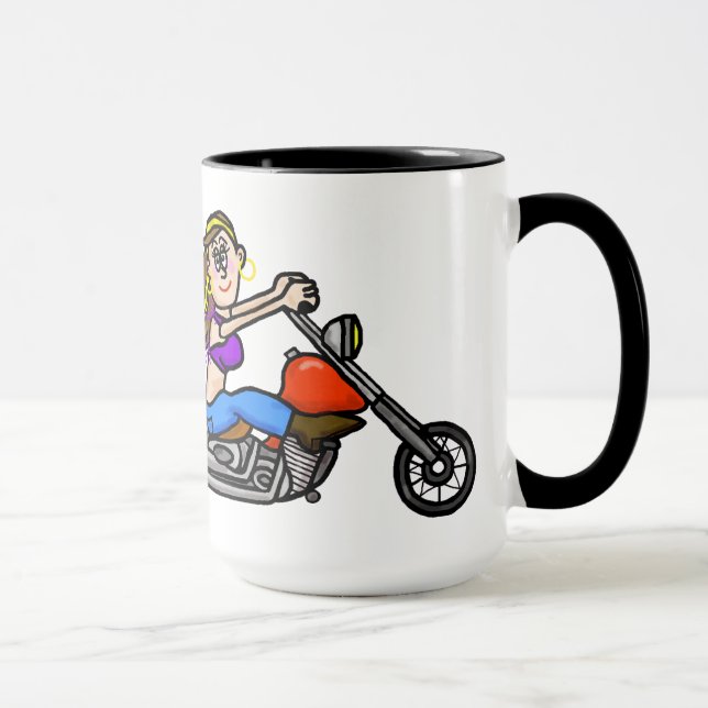 ¡Personalizar de la taza de la motocicleta del (Derecha)