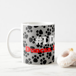 Personalizar de la taza del papá del perro #1 con